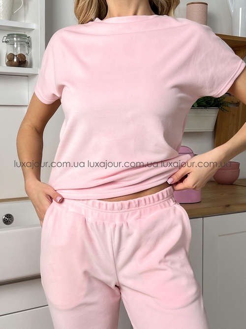 Пижама LUXAJOUR ФШТ-01 розовый