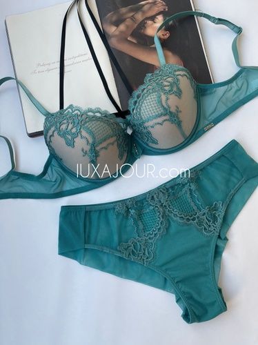 Комплект нижнего белья Balaloum 9426 изумрудный