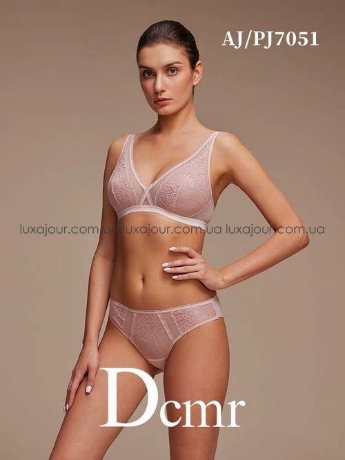 Комплект нижньої білизни Dcmr (Balaloum) AJ7051 пудра