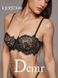 Комплект нижнего белья Dcmr (Balaloum) UJ7148 чорно-бежевый