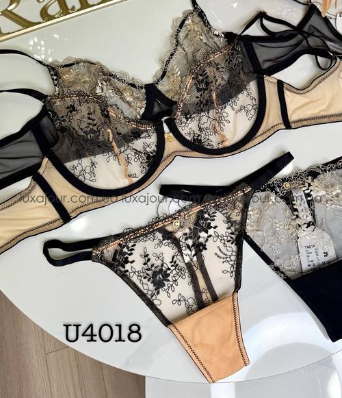 Комплект нижньої білизни Cici Muse U4018 бежевий